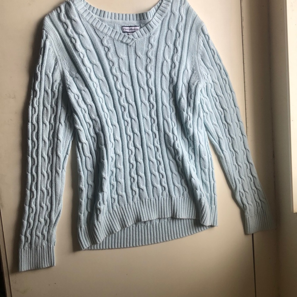 MINT GREEN SWEATER